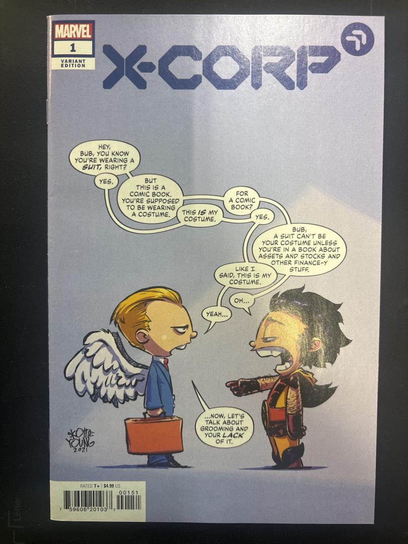 X-CORP #1C NM Scottie Young Variant Marvel 2021