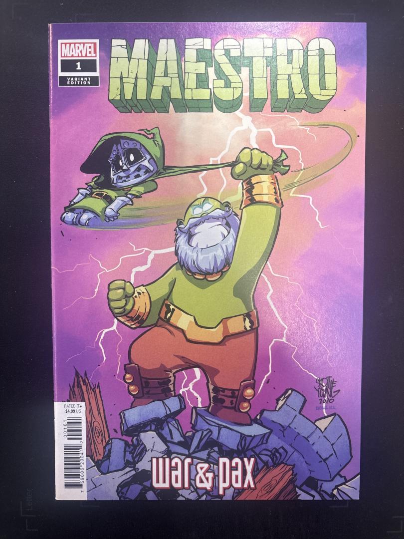 Maestro #1, NM Scottie Young Variant Edition, Marvel, 2021