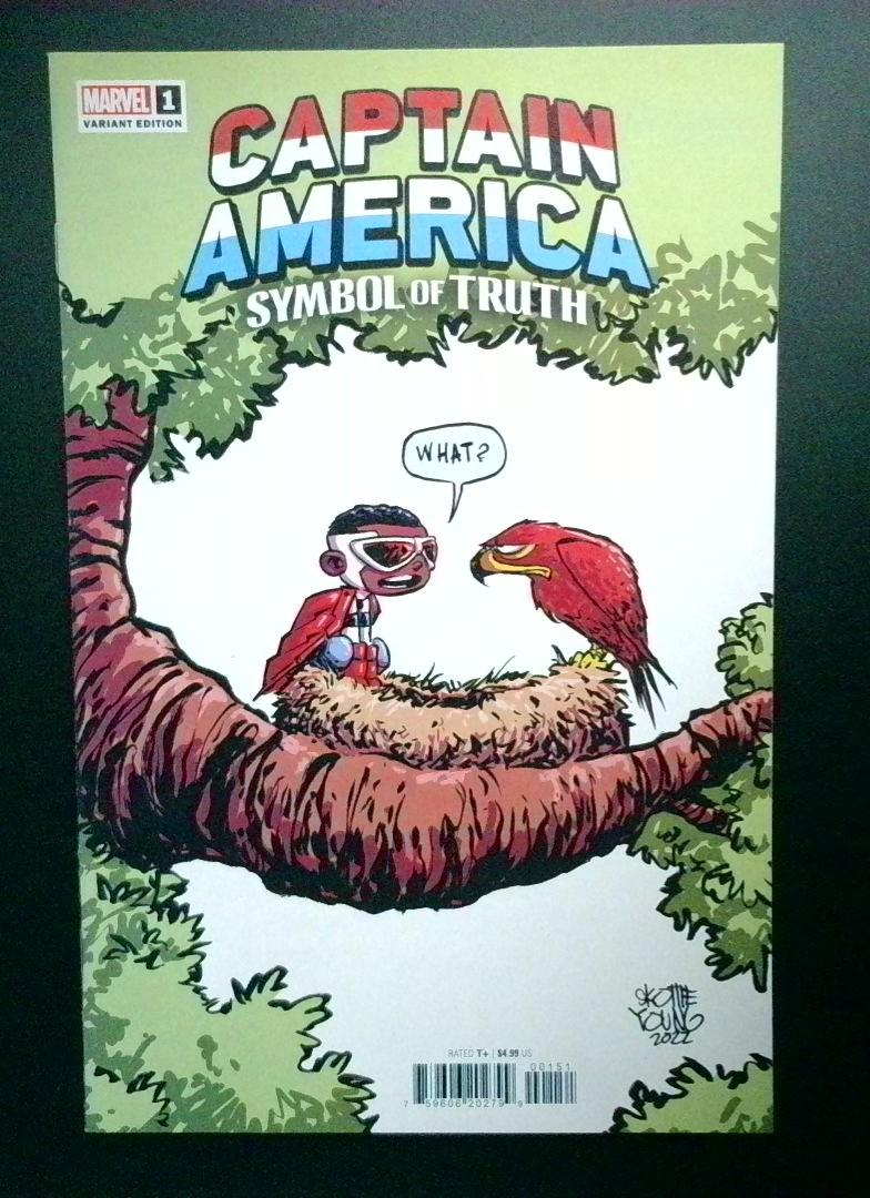 CAPTAIN AMERICA: SYMBOL OF TRUTH #1E NM Skottie Young Variant Marvel 2022