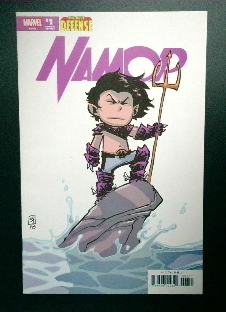 Namor #1, VF/NM Skottie Young Variant Edition, Marvel, 2018