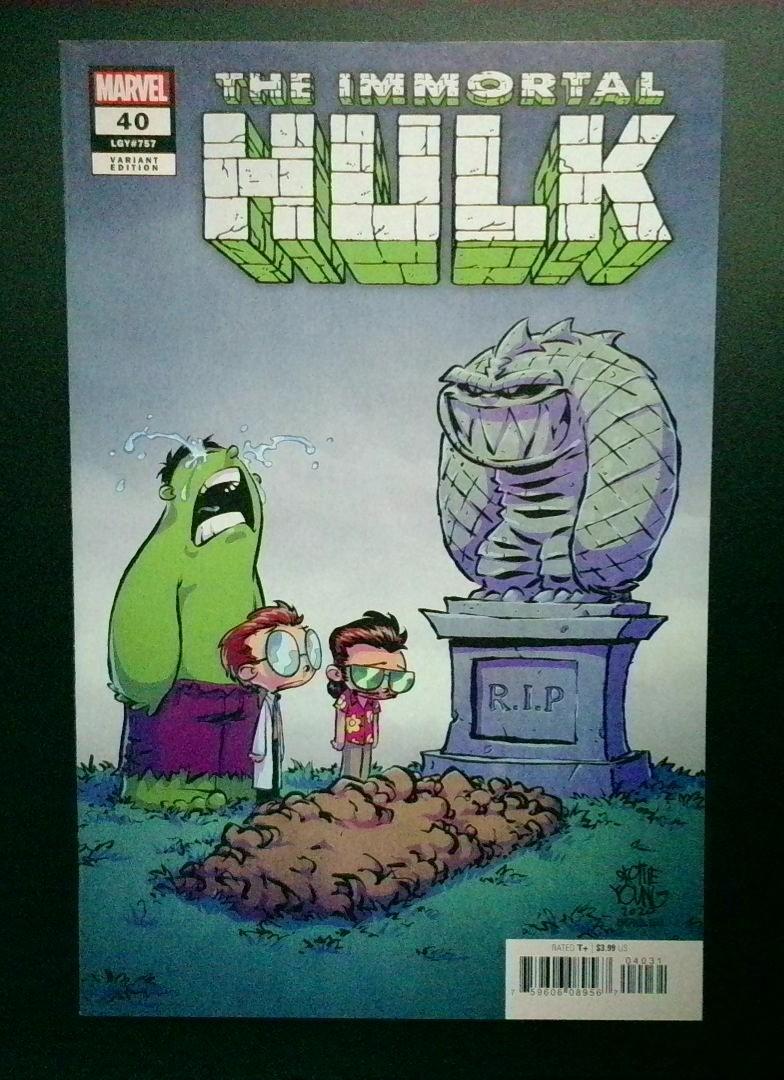 IMMORTAL HULK #40D Spoiler Cover Marvel 2021