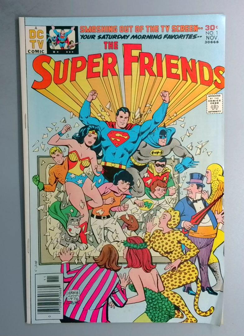 SUPER FRIENDS #1 FN- 1st Super Friends in comics DC 1976