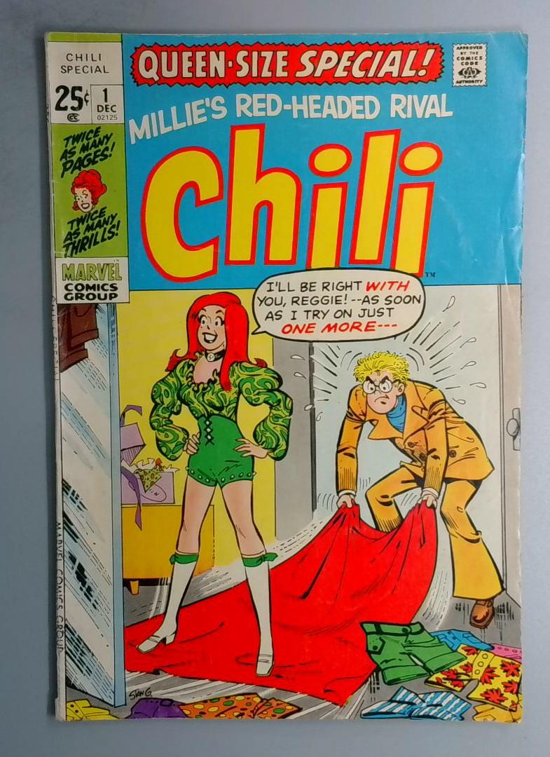 Chili #1, VG/FN Queen-Size Special, Marvel Comics, December 1969