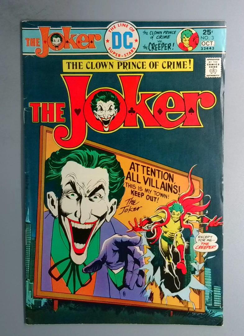 JOKER #3 VG+ DC 1975