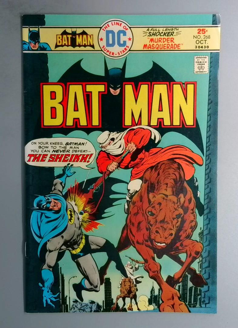 BATMAN #268 FN- 1st & Only Appearance of The Shiekh DC 1975