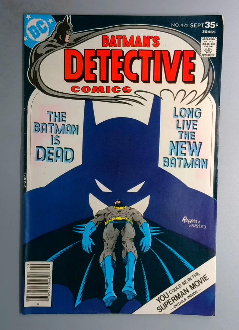 DETECTIVE COMICS #472 FN DC 1977
