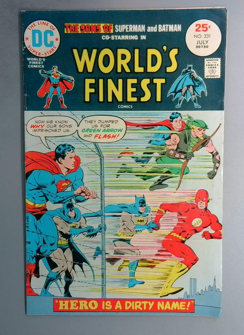 World's Finest Comics #231, VG DC Comics, 1974