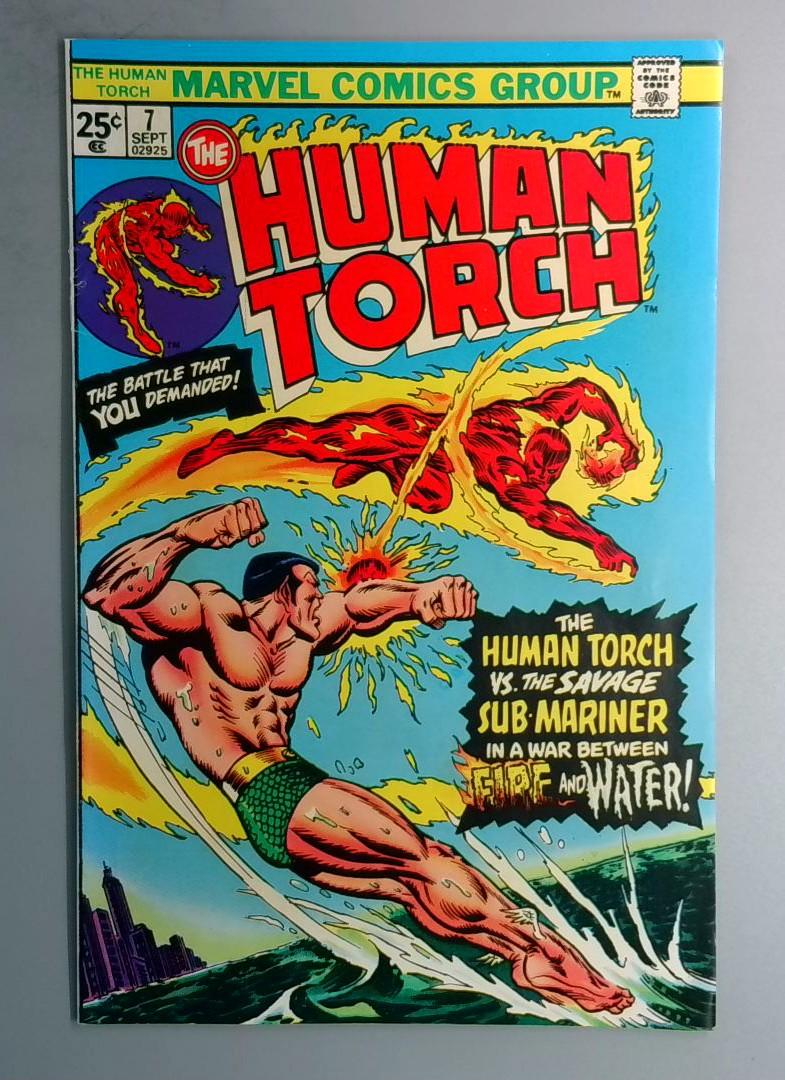 Human Torch #7 FN Marvel 1975