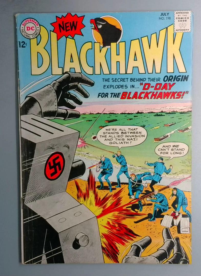 Blackhawk #198 VG/FN Origin Issue DC 1964 BW1