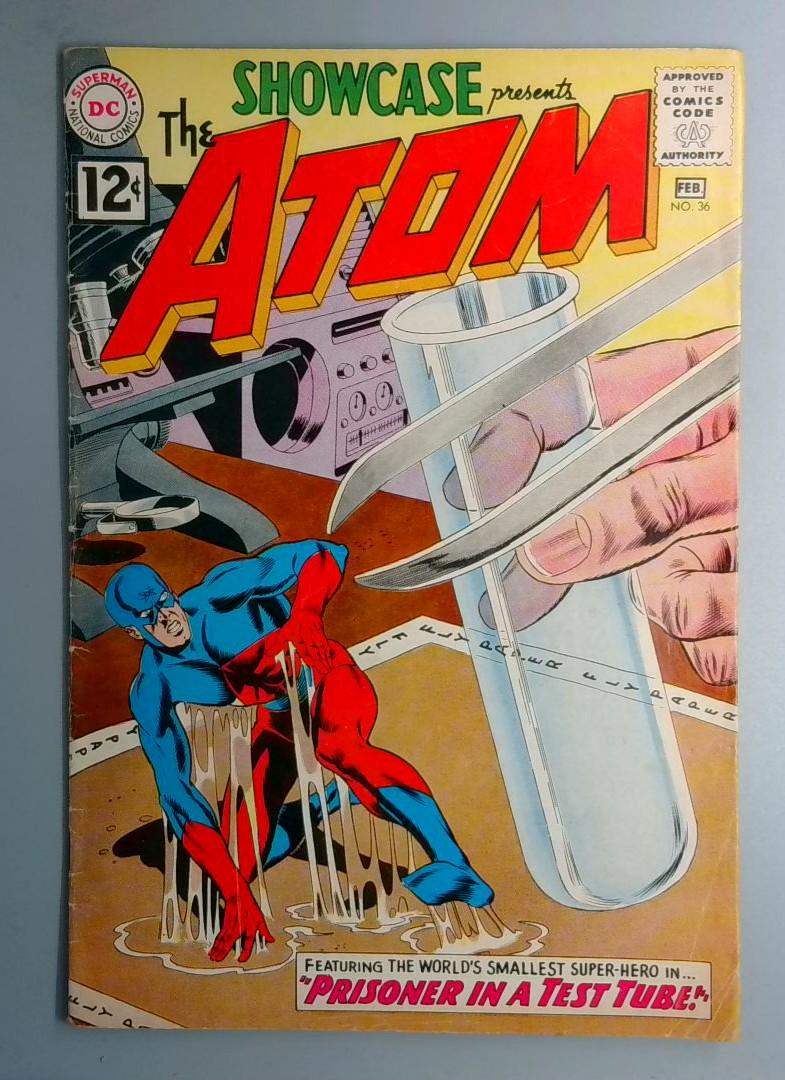 Showcase #36 VG/FN 3rd Appearance of the Atom DC 1962 BW1