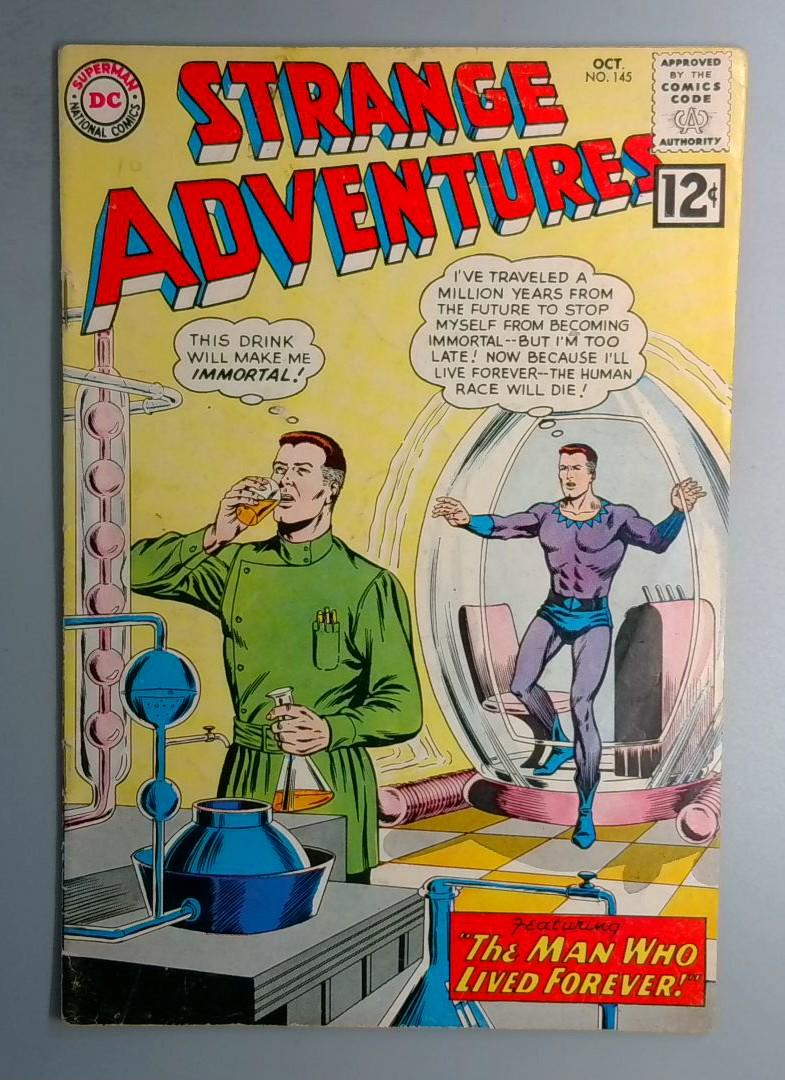Strange Adventures #145 FN- DC 1962 BW1