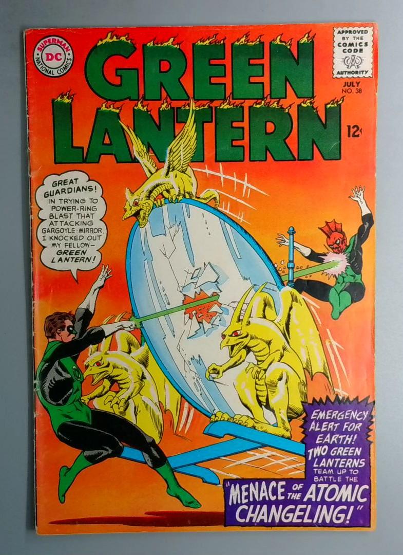 Green Lantern #38 VG 1st Appearance of Keith Kenyon DC 1965 BW1