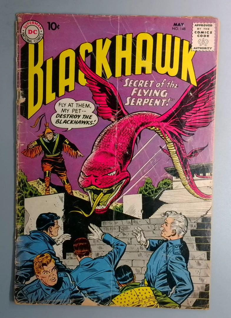 Blackhawk #148 GD DC 1960 BW1