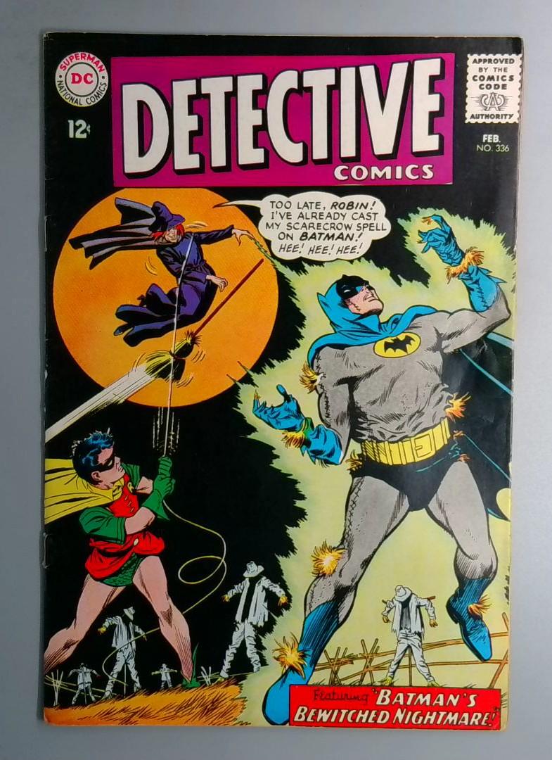 Detective Comics #336 FN- Retroactive 1st Appearance of Zatanna DC 1965 BW1
