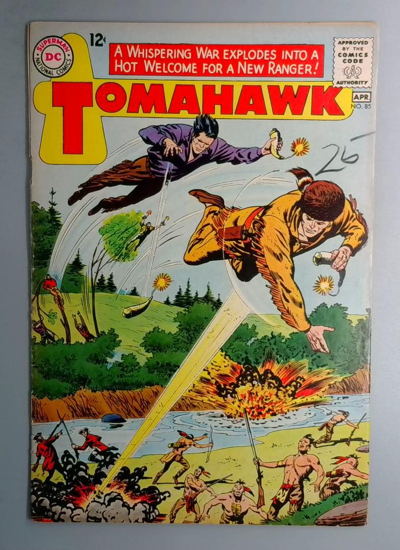 Tomahawk #85, Spine Split DC Comics, 1963 BW1