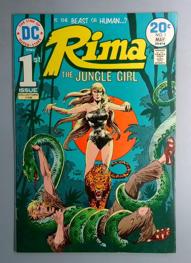 Rima the Jungle Girl #1, FN+ DC, 1974 BW1
