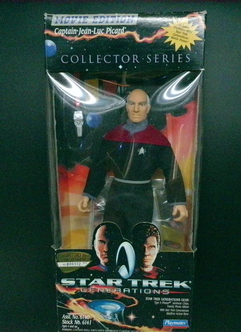 Captain Jean-Luc Picard Movie Edition, Star Trek Generations, Playmates, 1994
