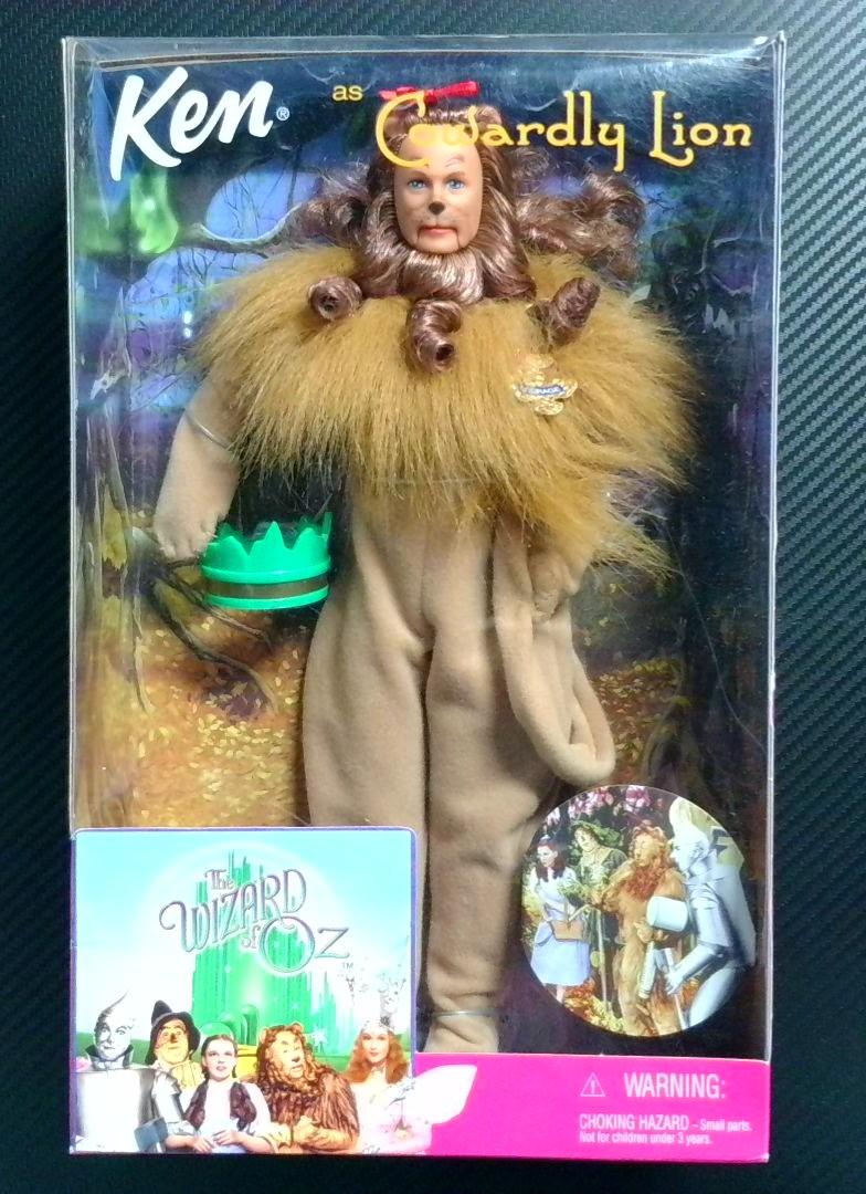 Ken as Cowardly Lion, The Wizard of Oz, Mattel, 1999