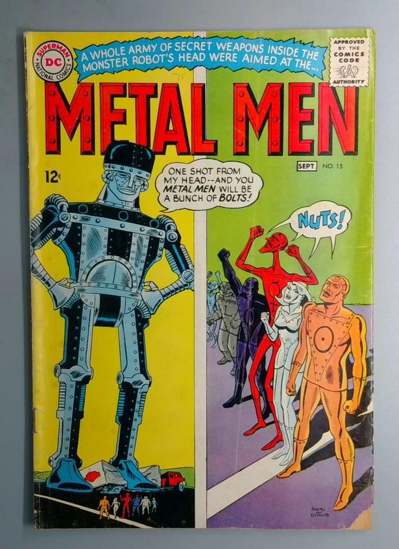 Metal Men #15 VG DC 1965 BW1