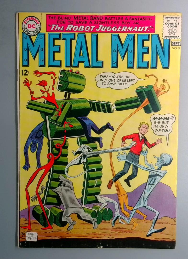 Metal Men #9 VG DC 1964 BW1