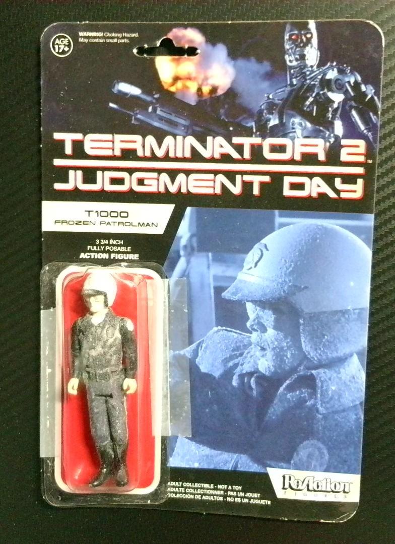 T1000 Frozen Patrolman, Terminator 2, ReAction, 2015 Tape on Package