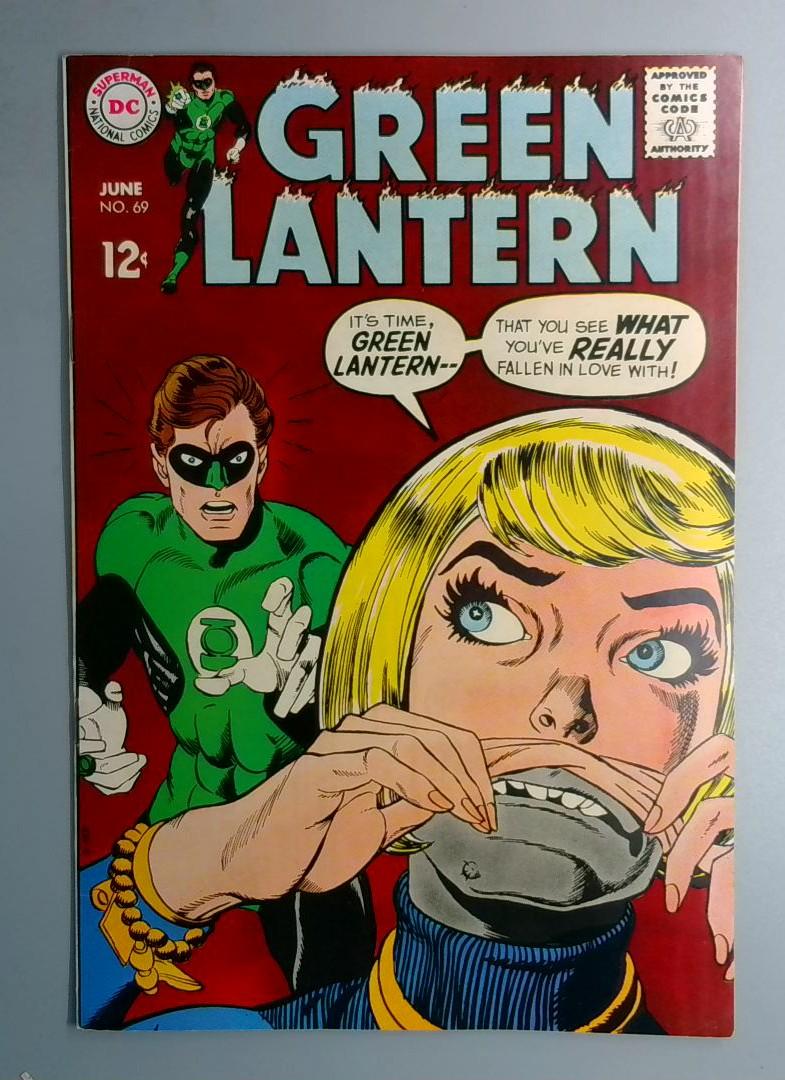 Green Lantern #69 NM- Classic Gil Kane Cover DC 1969 BW1