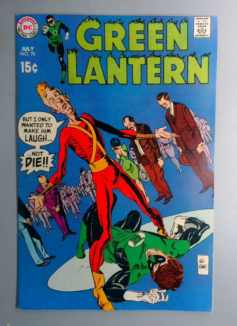 Green Lantern #70 FN+ First 15 cent cover price DC 1969 BW1