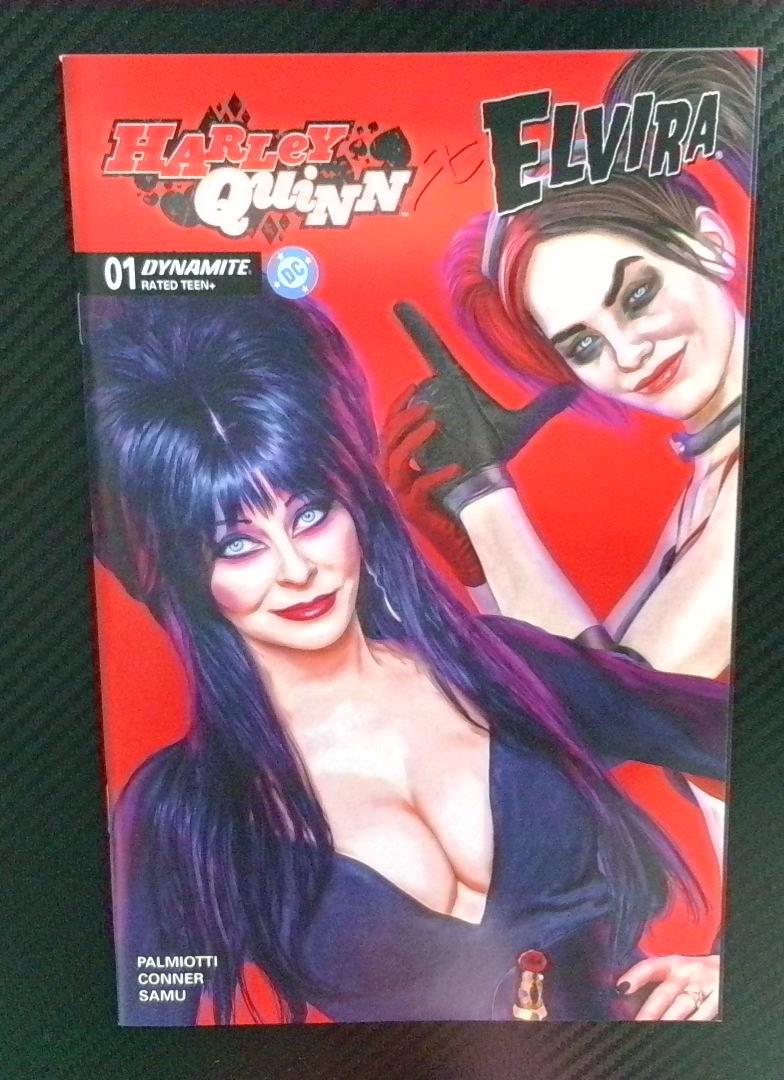 Harley Quinn X Elvira #1 NM Red Variant Blind Bag Dynamite 2025