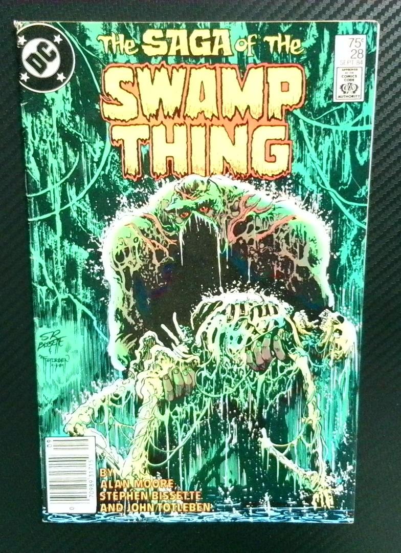 SAGA OF THE SWAMP THING #28B NEWSSTAND EDITION DC 1984