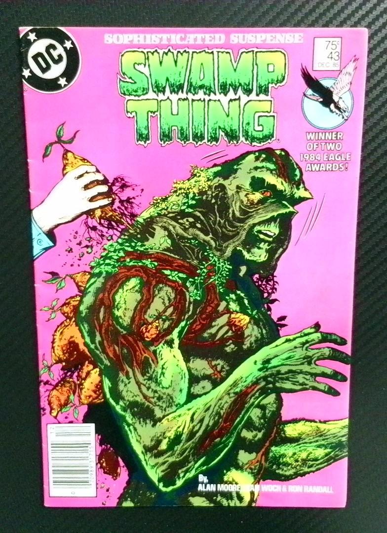SAGA OF THE SWAMP THING #43B NEWSSTAND EDITION DC 1985