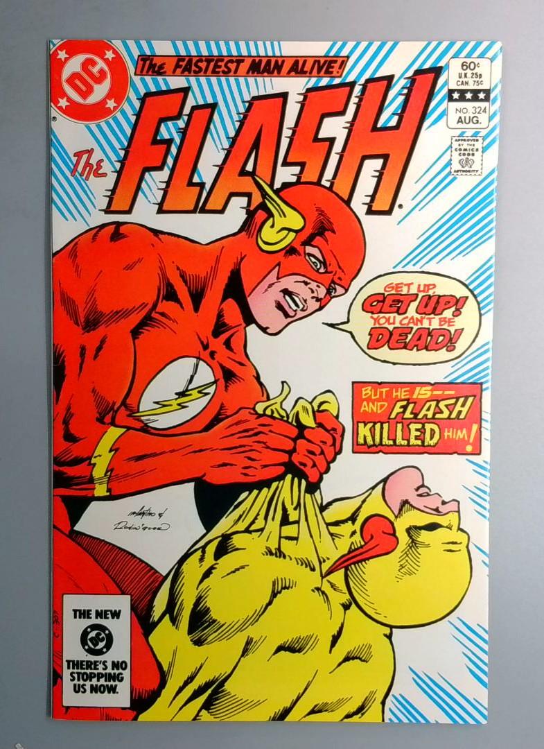 Flash #324 NM- Death of Reverse Flash DC August 1983