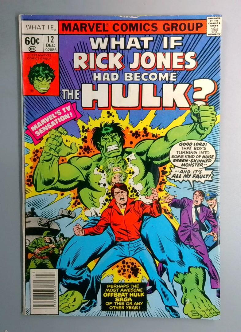 What If? #12 VG/FN Rick Jones Hulk Marvel 1978
