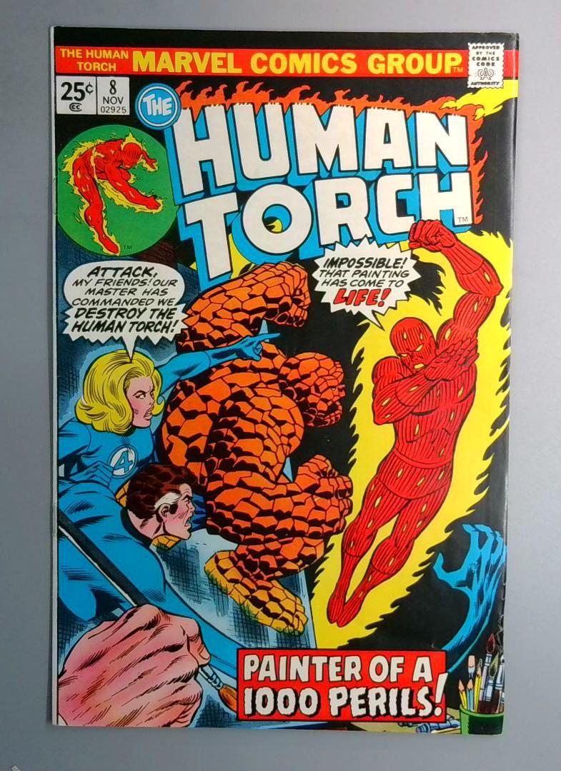 HUMAN TORCH #8 VF- Marvel 1975