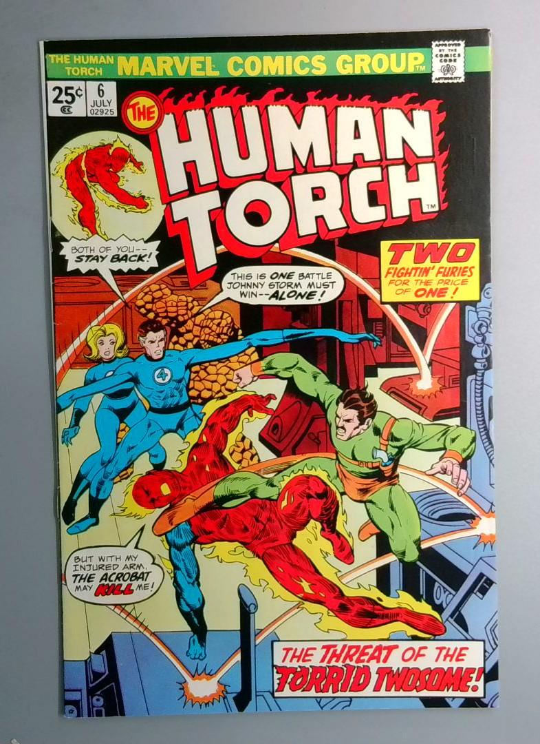 HUMAN TORCH #6 VF Marvel 1975