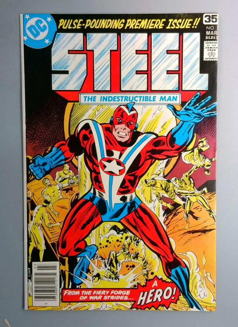 Steel #1 VF/NM Newsstand DC Comics 1978