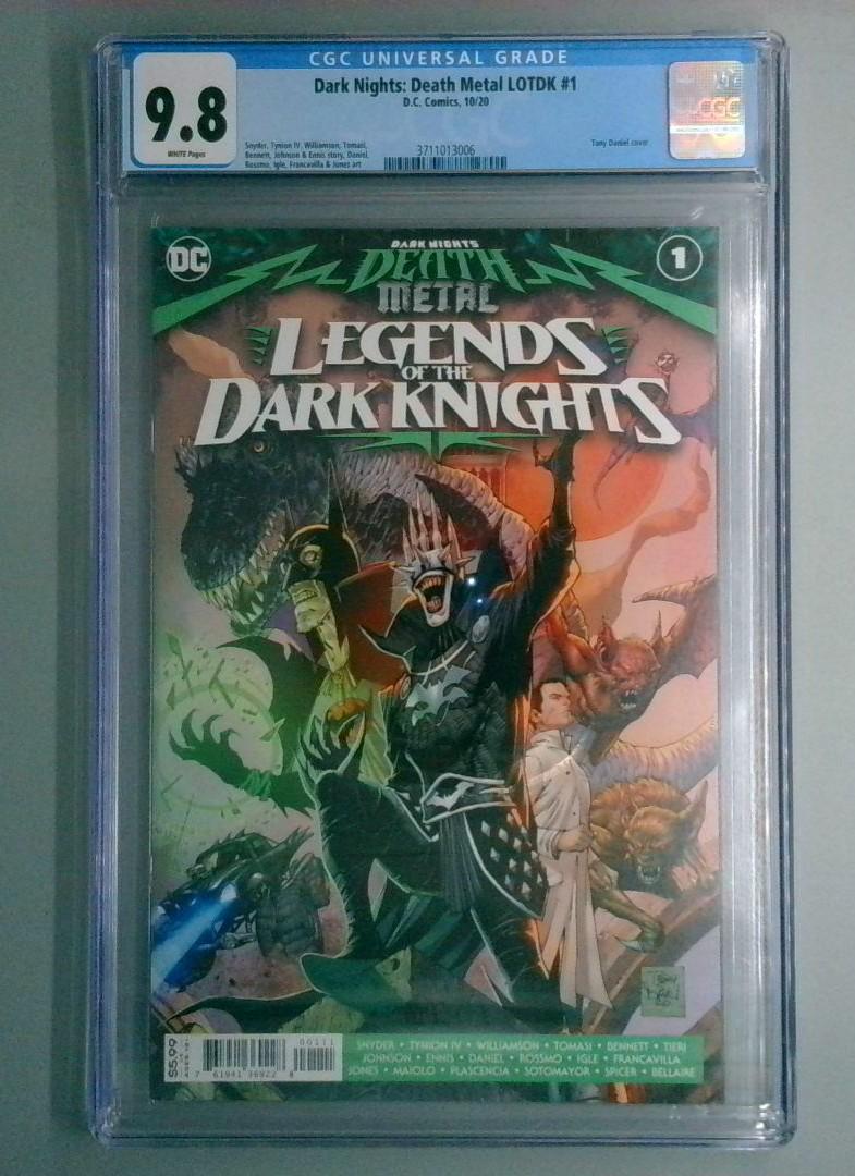Dark Nights Death Metal Legends of the Dark Knights #1 DC Comics 2020 CGC 9.8