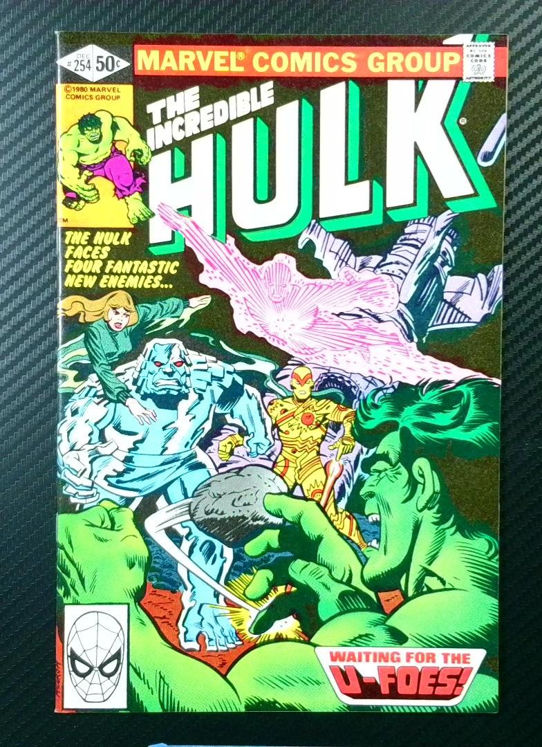 INCREDIBLE HULK #254 VF- 1st Appearance of U-Foes DIRECT EDITION Marvel 1980