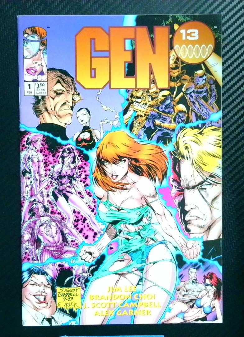 GEN 13 #1 VF/NM 1st Print. See Deathmate Black for 1st appearance DIRECT EDITION