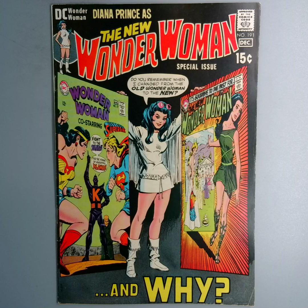 Wonder Woman #191 FN+ DC 1970 BW1