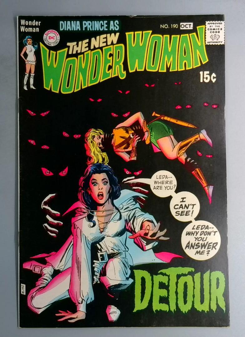 Wonder Woman #190 FN/VF New Wonder Woman DC 1970 BW1