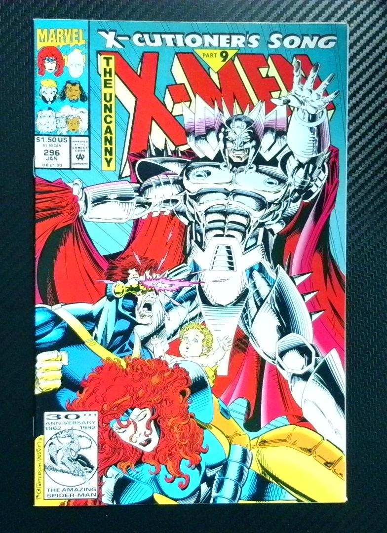 THE UNCANNY X-MEN #296  DIRECT EDITION Marvel 1992