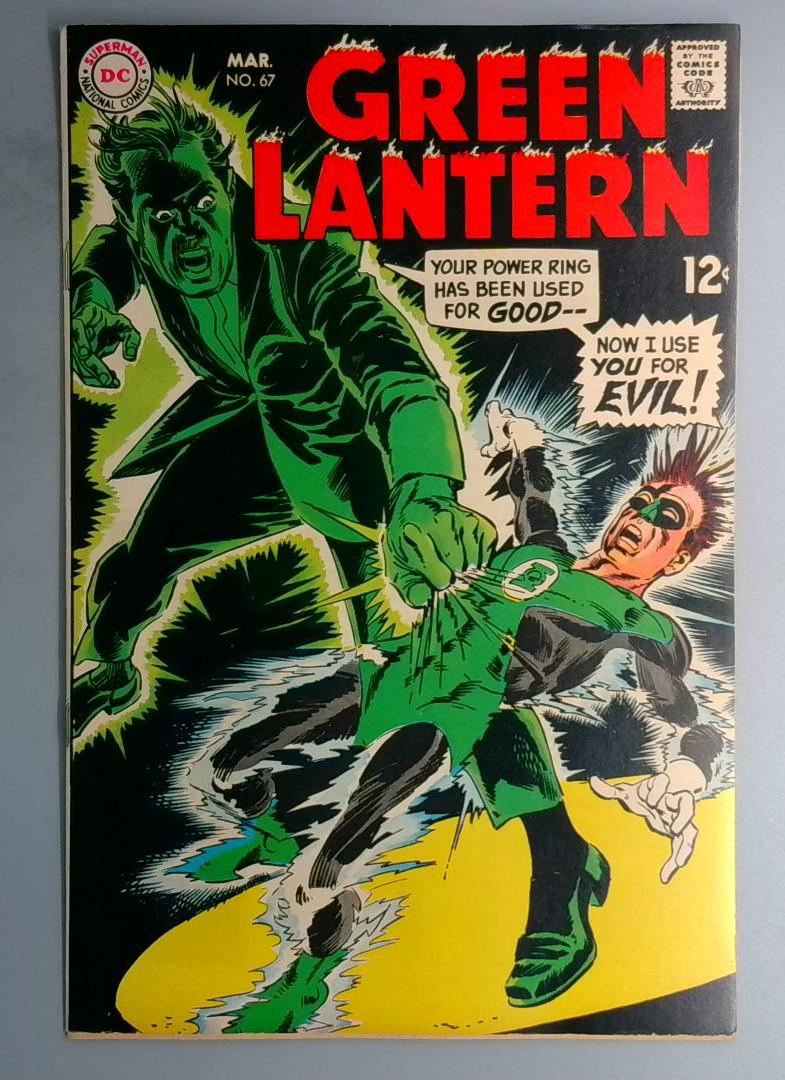 Green Lantern #67 VF 1st Rori Dag, Rulanns DC 1969 BW1