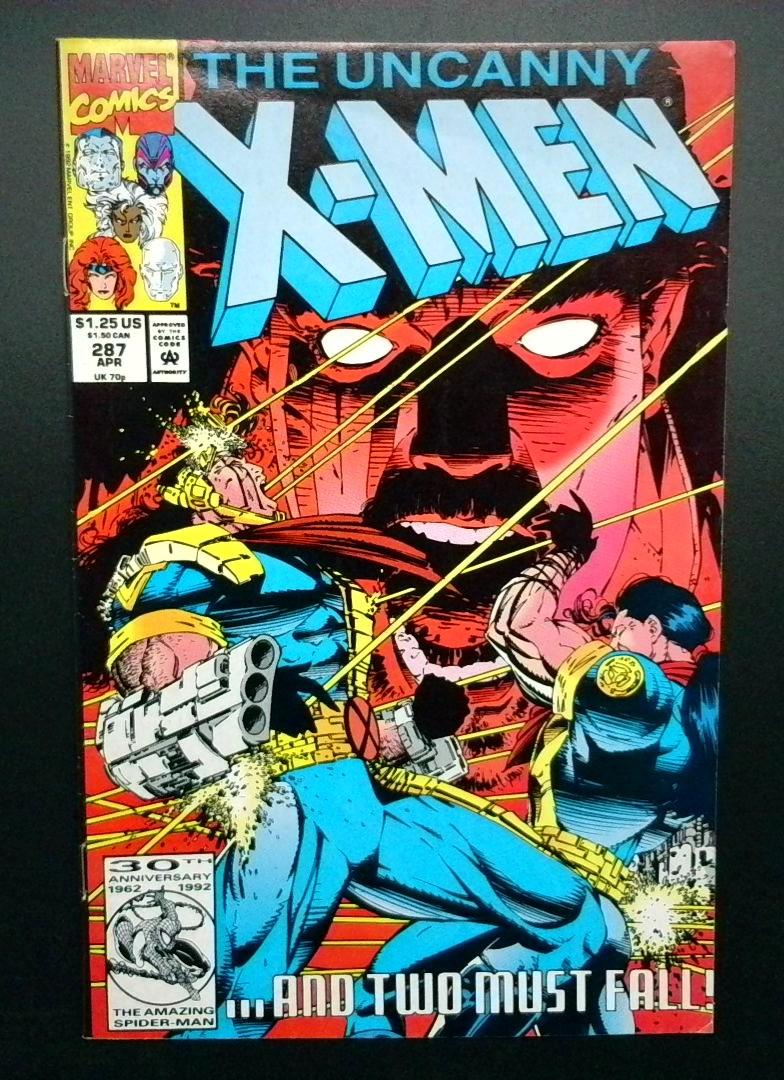 UNCANNY X-MEN #287 Origin of Bishop. Bishop joins the X-Men DIRECT EDITION