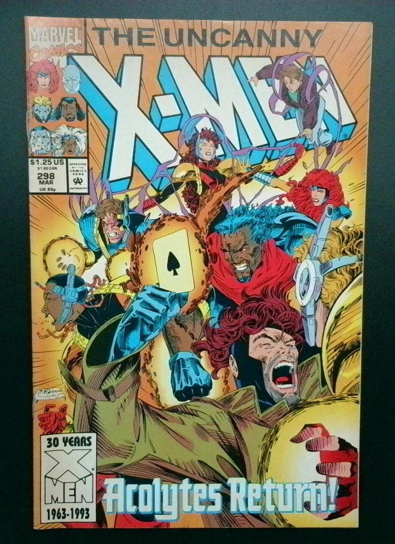 UNCANNY X-MEN #298 NM DIRECT EDITION Marvel 1993
