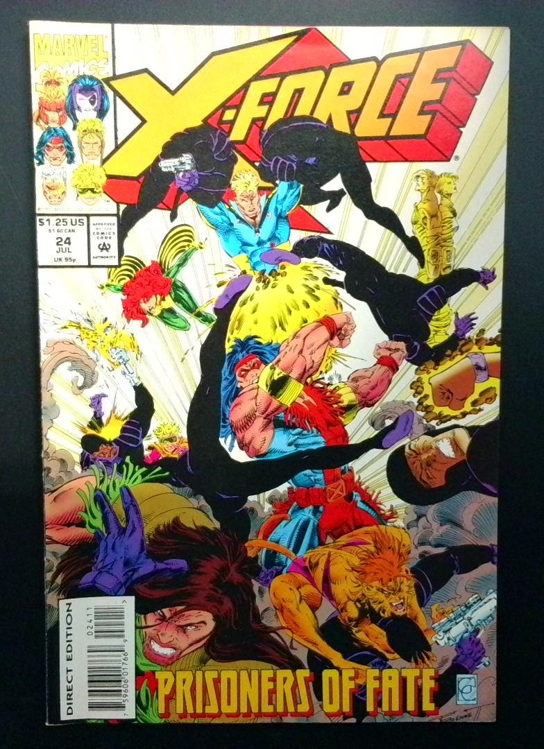 X-FORCE #24 NM DIRECT EDITION Marvel 1993