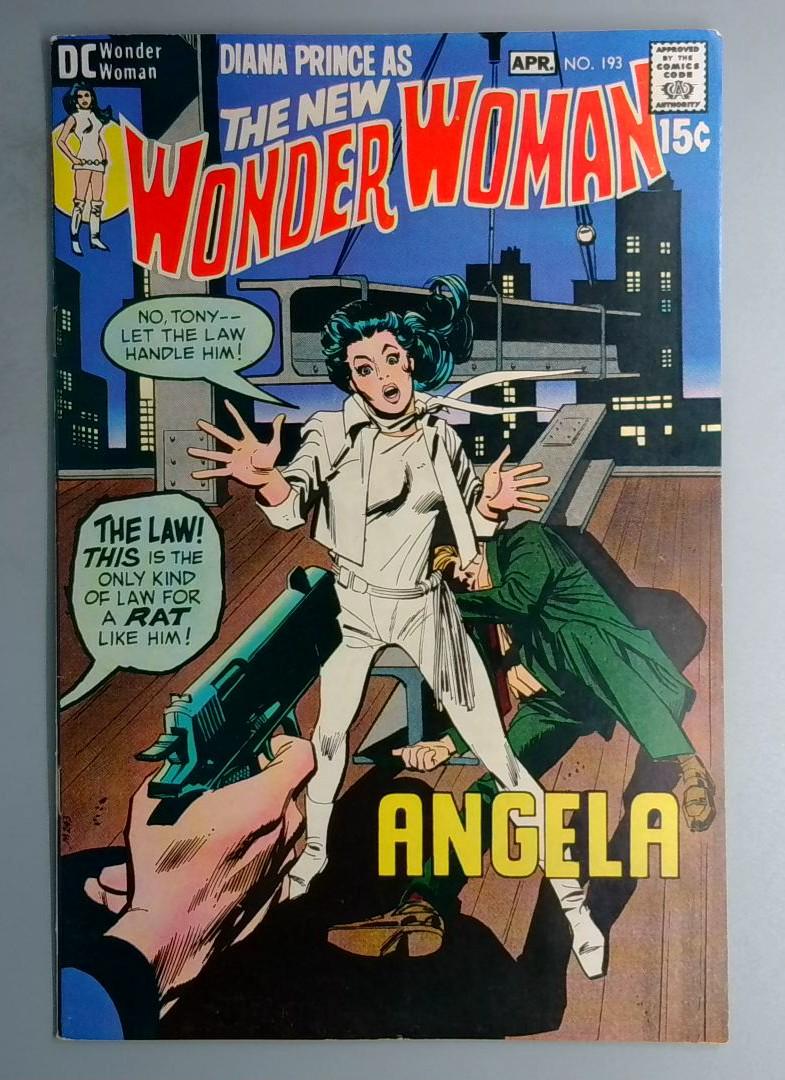 Wonder Woman #193 VF- New Wonder Woman DC 1971 BW1