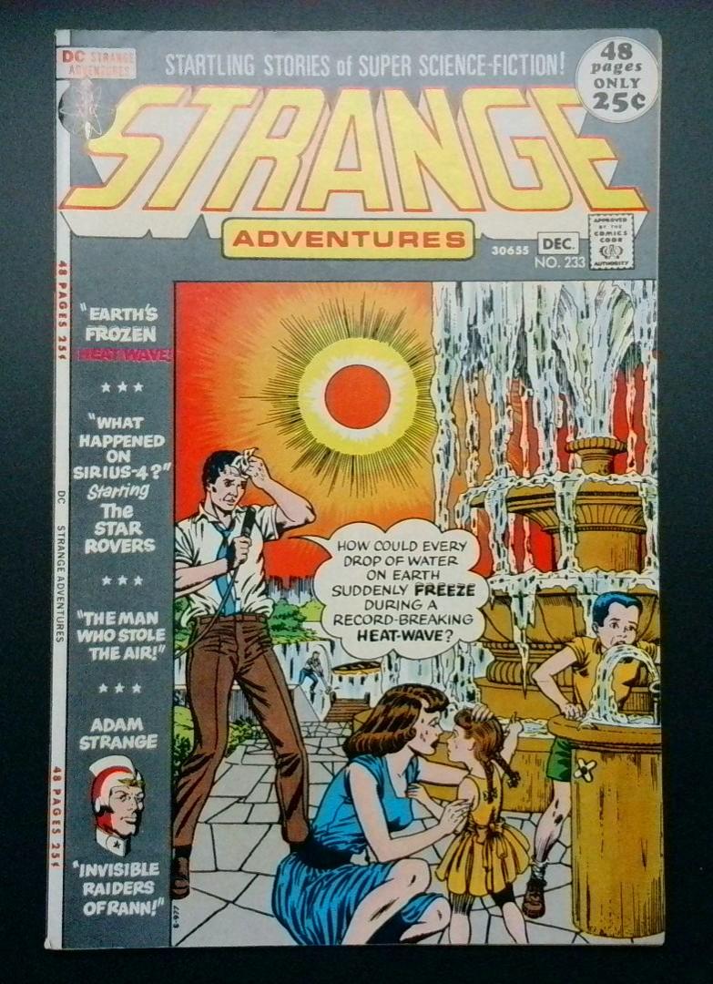 STRANGE ADVENTURES #233 VF/NM DC 1971 BW1
