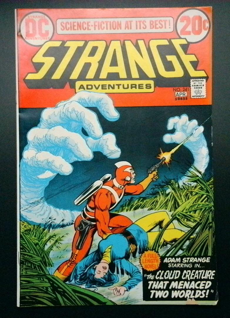 STRANGE ADVENTURES #241 VG+ DC 1973 BW1