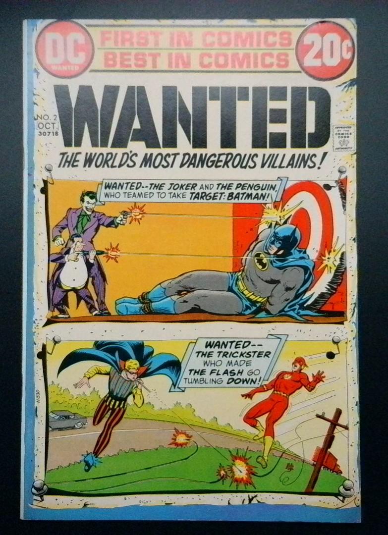 Wanted #2 VF DC Comics October 1971 BW1