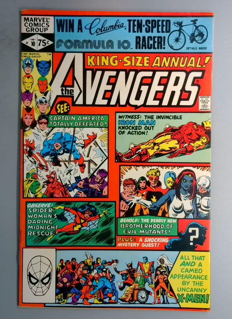 Avengers Annual #10 NM- 1st Appearance of Rogue Marvel 1981 BW1